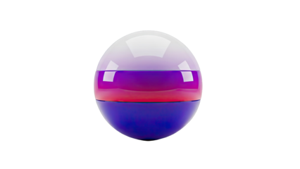 Spherical Capsule with Gradient Colors