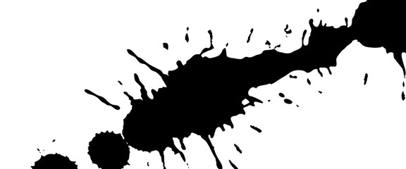 brush strokes texture rough black and white scratches for wallpaper. suit for dirt banner, cover, poster, flyer, background, ads, paint splatter, watercolor design. Vector illustration