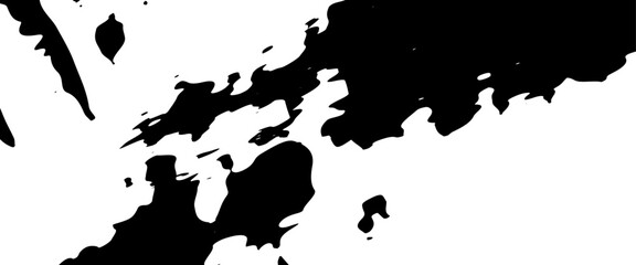 brush strokes texture rough black and white scratches for wallpaper. suit for dirt banner, cover, poster, flyer, background, ads, paint splatter, watercolor design. Vector illustration