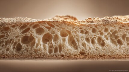 a crusty French baguette