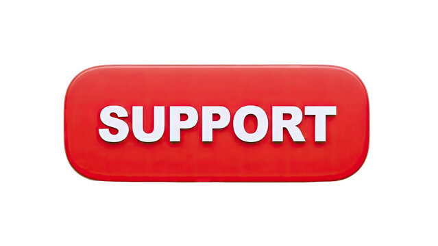 Red Support Button