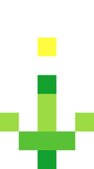 SImple Pixelated Flower Illustration