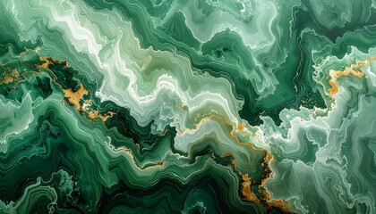 Seamless pattern background of a green marble texture backdrop