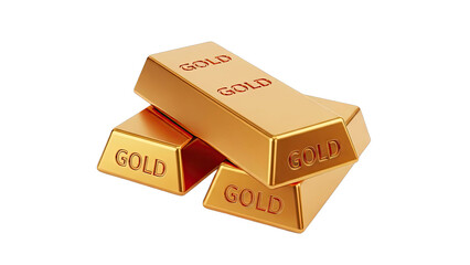 Fototapeta premium Stack of Gold Bullion Bars