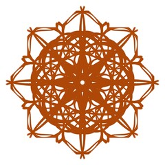 Decorative Abstract Mandala Design Element