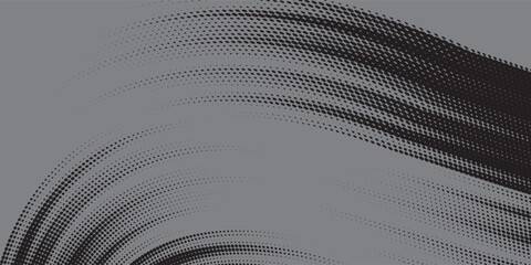 black and grey brush wrap car sticker pattern abstract banner sporty lines black and grey color combination grunge brush modern pattern motorsport racing vector design, Eps 10.