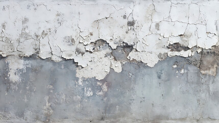 Obraz premium Cracked and Peeling Plaster Wall Texture peeling paint