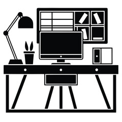 workspace organization vector