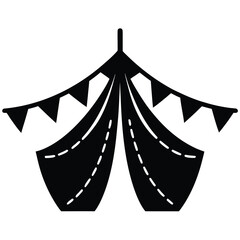 yellow cloth festival vector