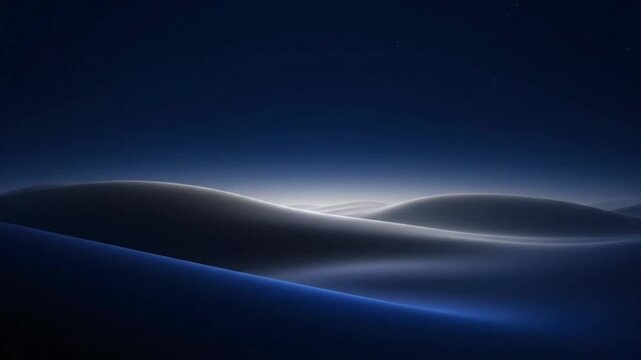 Minimal abstract Ramadan background inspired by moonlight glow with smooth gradient transitions and calm spiritual atmosphere.