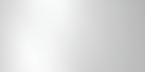 Silver foil background with metal mirror texture. Chrome gradient surface with light gloss simple abstract. vector mesh modern design