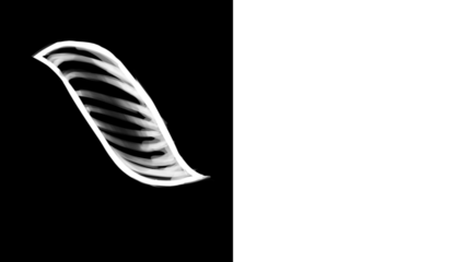 Shiny metallic quotation marks on black background