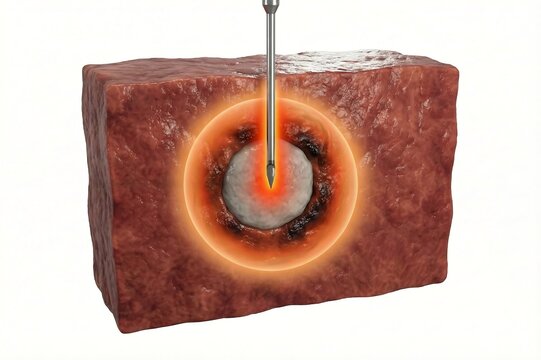 Radiofrequency Ablation (RFA) of Liver Tumor: Thermal Necrosis Zone with Safety Margin