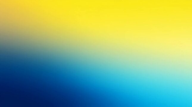 Abstract yellow and blue gradient video background with smooth color blending, soft transitions, minimalist modern design, subtle motion texture, seamless loop, clean vibrant backdrop for presentation