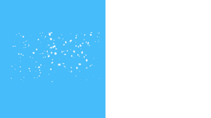 Dramatic snow overlay element for winter designs with blue and black backgrounds, add a magical touch to your holiday projects with stunning snowfall