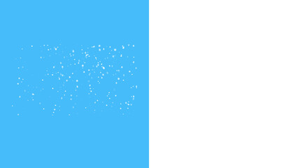 Snowfall against blue and black backgrounds creates a wintery mood, ideal for holiday promotions or seasonal campaigns that need a touch of festive magic