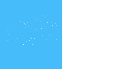 Sparkling confetti overlay on cheerful blue and stark black backgrounds, perfect for adding a festive touch to your designs and digital creations