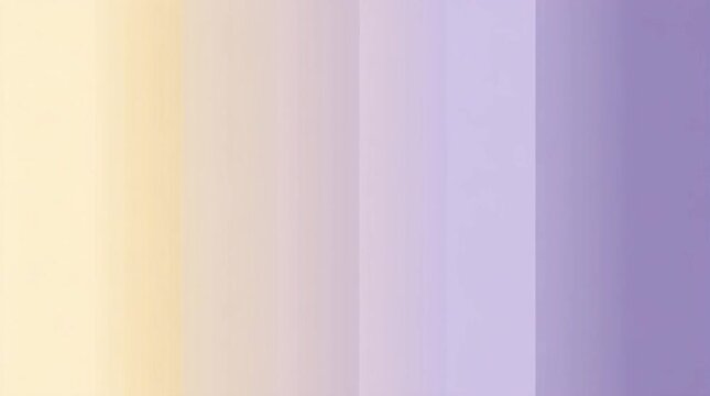 Soft vertical gradient video background transitioning from cream to light lavender, seamless looping pattern with smooth color transitions, elegant minimal design