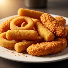 fried chicken nuggets