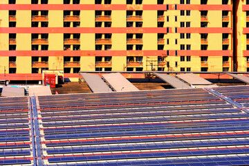 modern building in the city