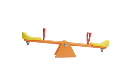Children's Seesaw Playground Equipment