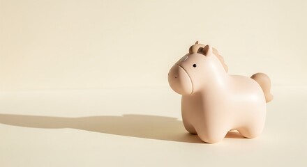 Minimalist Horse Decoration for Chinese New Year Celebration Soft Lighting Home Decor Festive Atmosphere