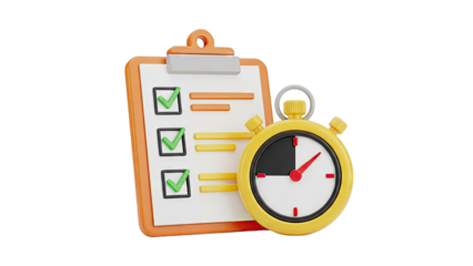 Checklist and Stopwatch