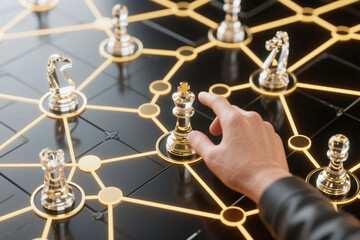 Strategic Leadership and Decision Making Through Chess Network Concept