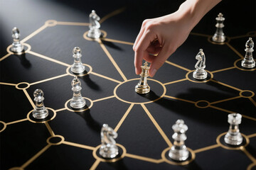 Strategic Leadership and Decision Making Through Chess Network Concept
