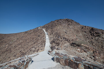 Showkha Dam in the Emirate of Ras Al Khaimah