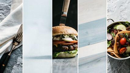 A burger, often known as a burger, consists of fillings.