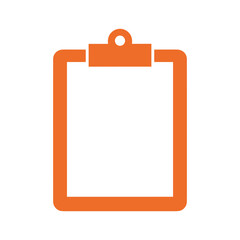 Clipboard Icon Vector Illustration