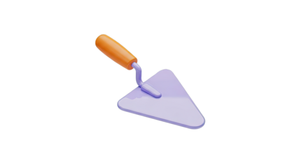 3D Rendered Trowel Tool