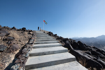 Showkha Dam in the Emirate of Ras Al Khaimah