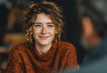 Heath coach therapist working with client in life habits changes to have a new healthy life