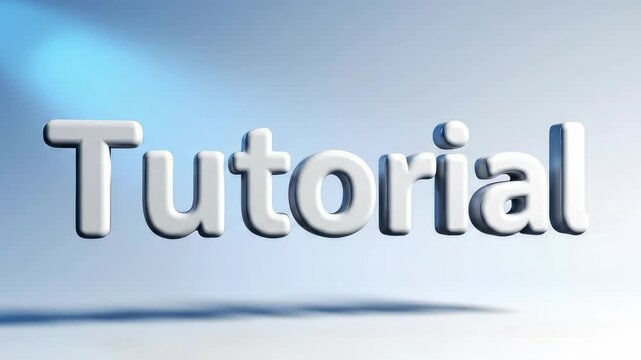 Interactive Online Tutorial Guide for Education and Training.