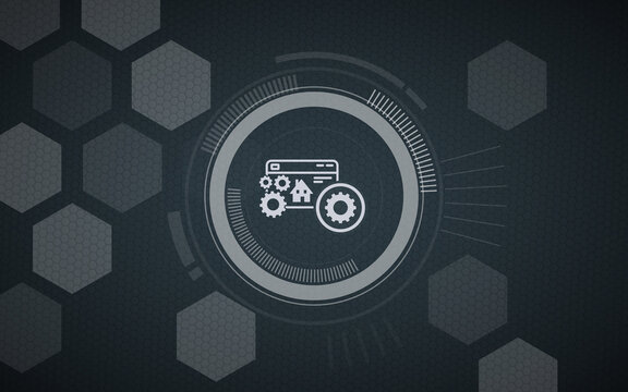 Smart home automation and real estate technology settings dashboard header