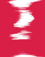 Red Glitch Brush Stroke Abstract Background