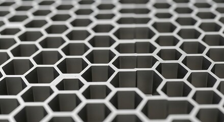 Abstract honeycomb pattern background repeating cellular structure design