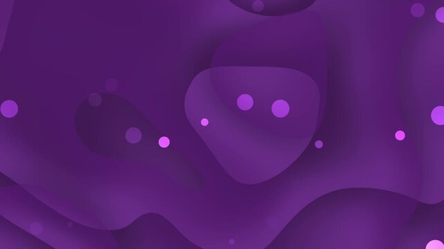 Purple abstract pattern with amorphous shapes and dots, suitable for backgrounds, prints, or digital designs. Great for modern designs.