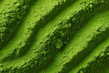 High quality matcha powder background