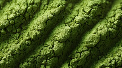 High quality matcha powder background