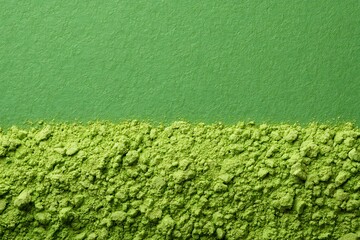 High quality matcha powder background