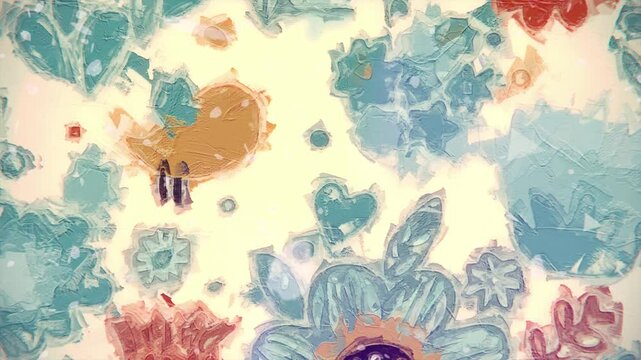 Various oil paintings, flowers, chrysanthemums, lotus leaves, lotus leaves, lakes, monkeys, tigers, forests, parrots, landscapes, spruce trees