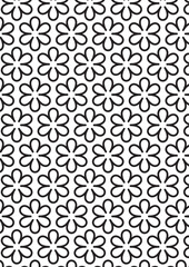 Moroccan tile pattern coloring page with intricate geometric arabesque lattice design