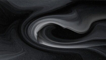 Abstract Swirl of Smoke in Dark Tones.