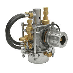 Industrial Pump Mechanism With Brass Fittings And Hoses