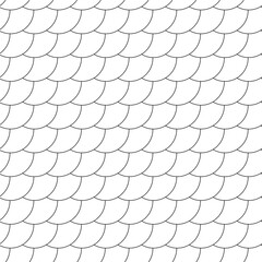 Minimal Half Circle Scale Pattern for Decorative Background Use