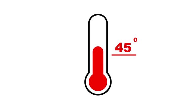 Temperature gauge showing twenty degrees on white background thermometer heat weather