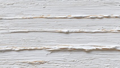 Textured white material with horizontal ridges and rough edges